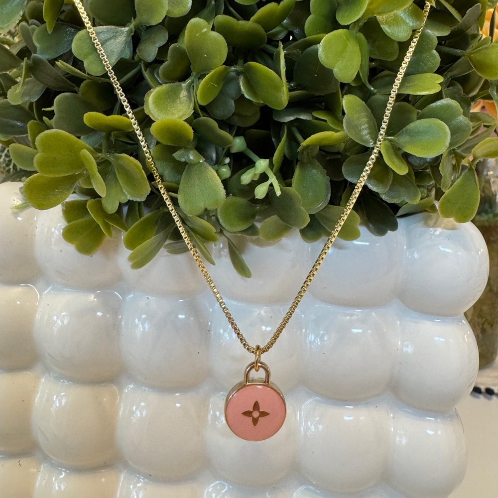 LV Skittles Necklace Charm